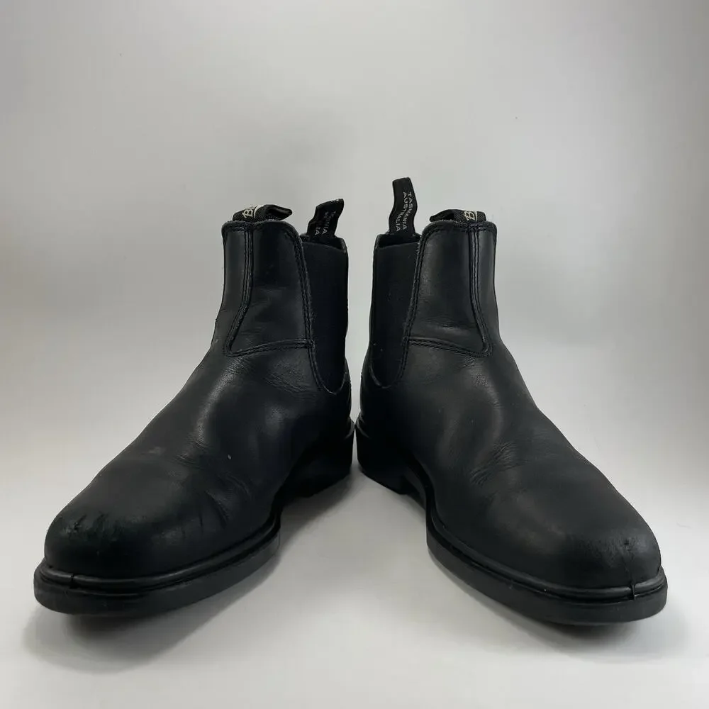 Blundstone 510 Chelsea Boots Mens Size 7 AU/US 8 Leather Slip On Ankle Black